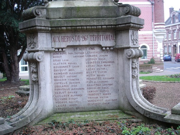 Le monument aux morts d'Haspres